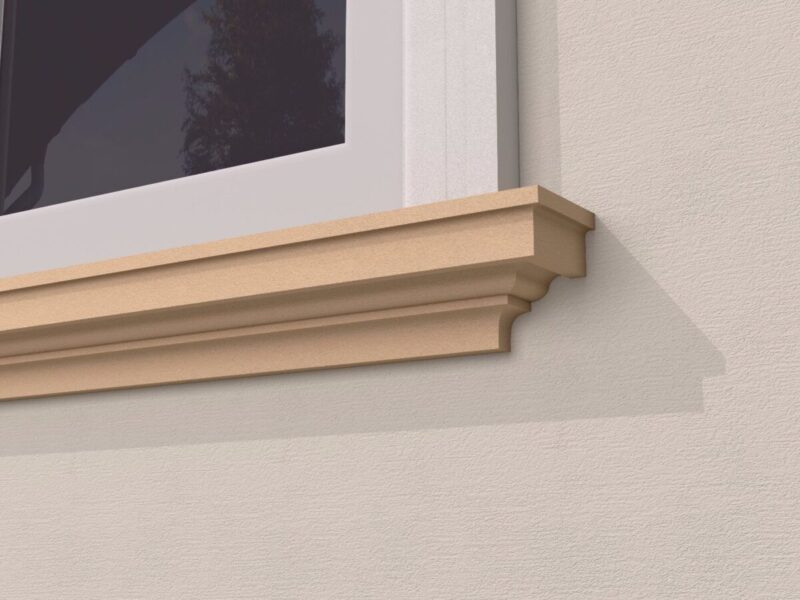 Solbanc pervaz exterior FP207 90x100x2000 mm - imagine 2