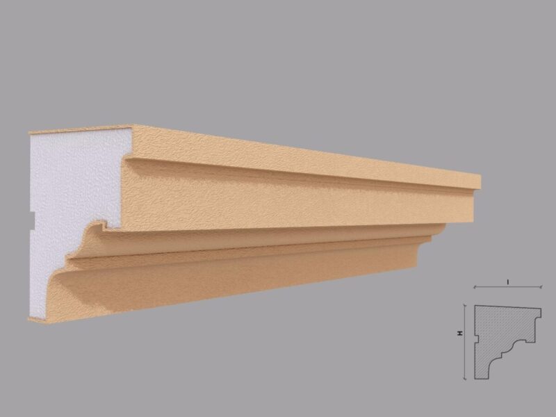 Solbanc pervaz exterior FP207 90x100x2000 mm - imagine 4