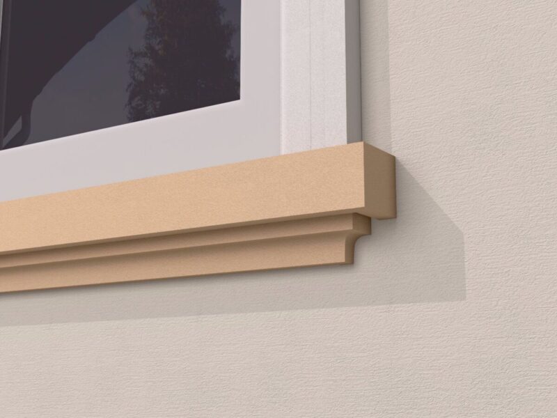 Solbanc pervaz exterior FP208 68x120x2000 mm - imagine 2