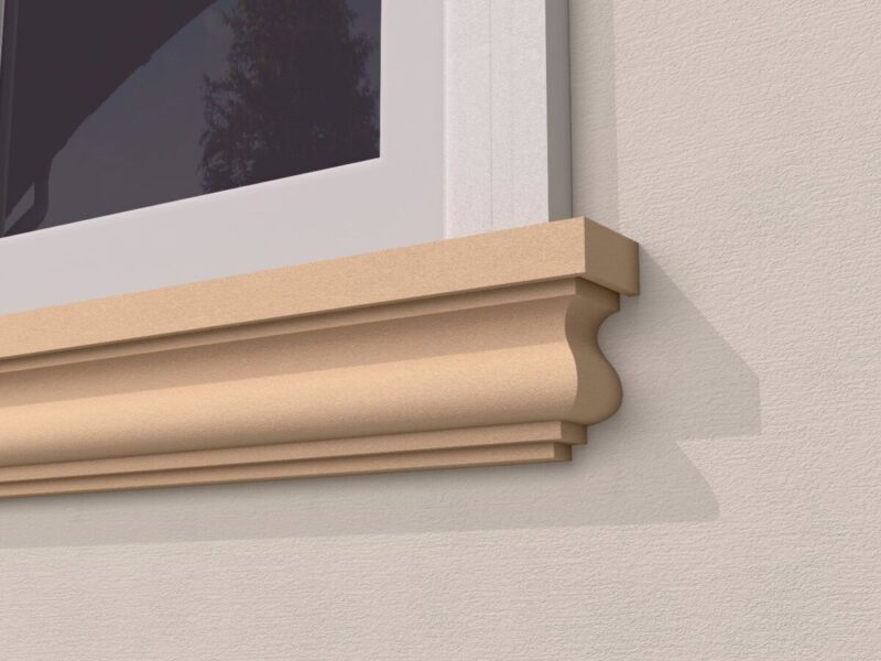 Solbanc pervaz exterior FP209 78x150x2000 mm - imagine 2