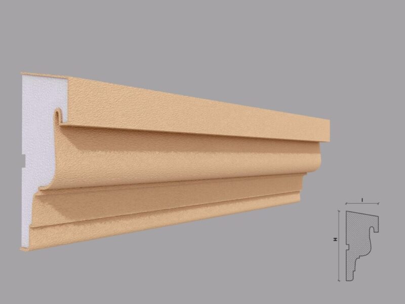 Solbanc pervaz exterior FP210 60x130x2000 mm - imagine 4