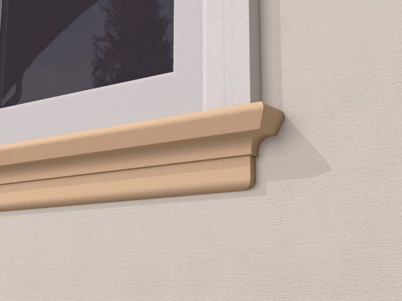 Solbanc pervaz exterior FP211 65x120x2000 mm - imagine 2