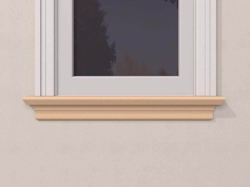 Solbanc pervaz exterior FP211 65x120x2000 mm - imagine 3
