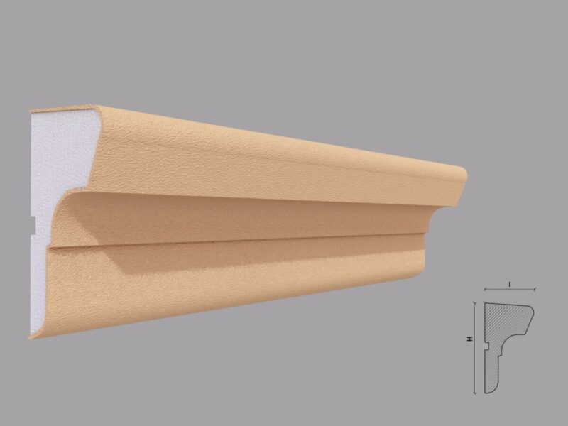 Solbanc pervaz exterior FP211 65x120x2000 mm - imagine 4