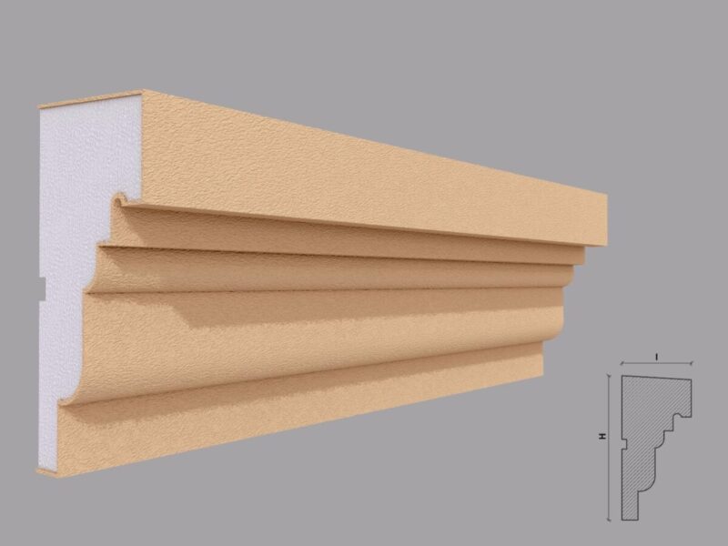 Solbanc pervaz exterior FP212 72x150x2000 mm - imagine 4