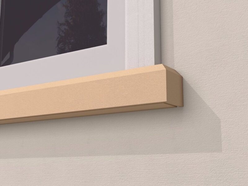 Solbanc pervaz exterior FP213 85x100x2000 mm - imagine 2
