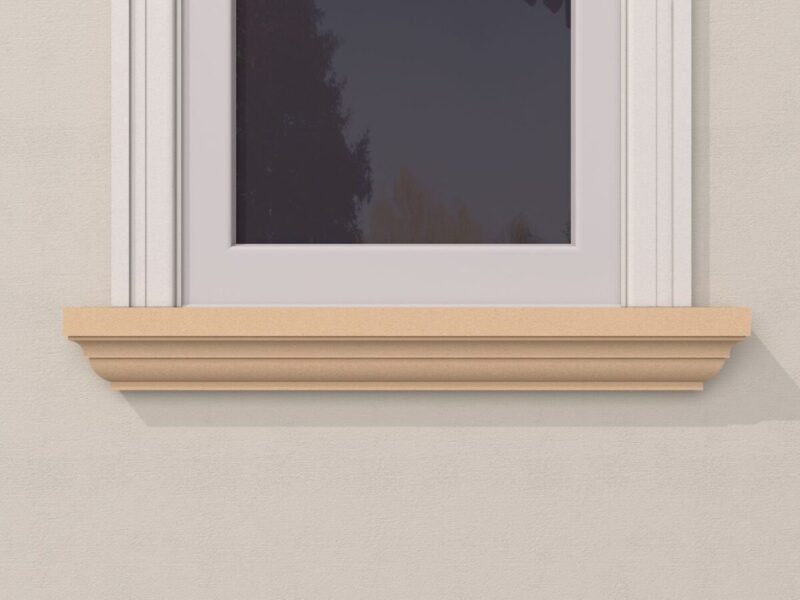 Solbanc pervaz exterior FP216D  100x122x2000 mm - imagine 2