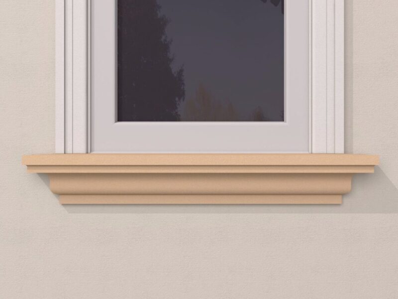 Solbanc pervaz exterior FP219  114x152x2000 mm - imagine 3