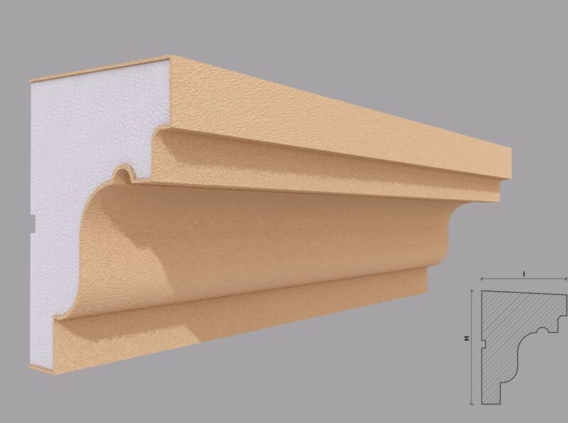 Solbanc pervaz exterior FP219  114x152x2000 mm - imagine 4
