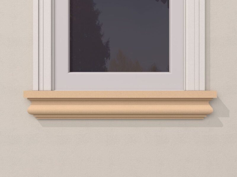 Solbanc pervaz exterior FP221 79x142x2000 mm - imagine 2