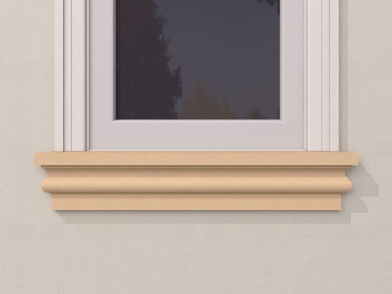 Solbanc pervaz exterior FP223  105x200x2000 mm - imagine 2