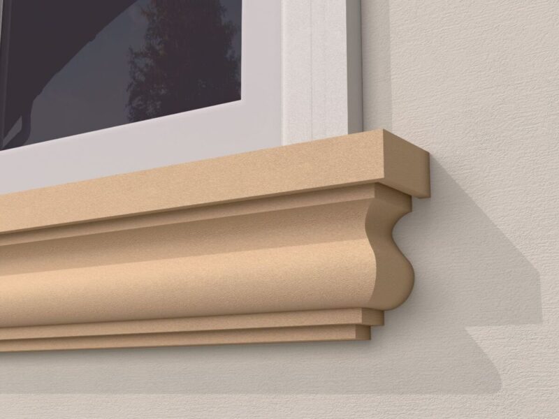 Solbanc pervaz exterior FP223  105x200x2000 mm - imagine 3