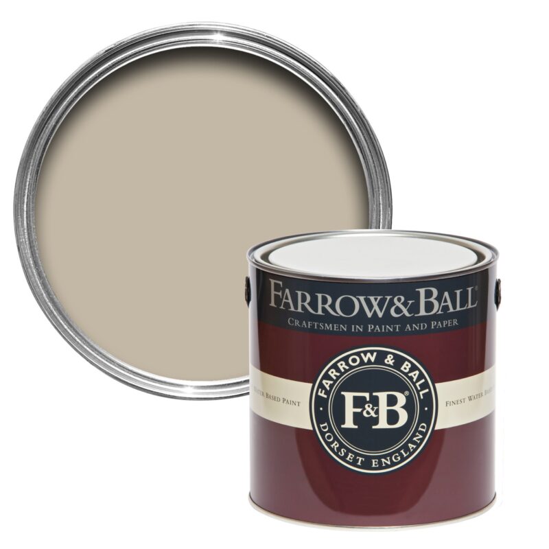 Vopsea bej satinata 20 la suta luciu pentru interior Farrow and Ball Estate Eggshell Stony Ground No. 211 750 ml - imagine 2