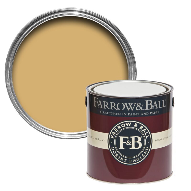 Vopsea galbena mata 2 la suta luciu pentru interior Farrow and Ball Estate Emulsion Sudbury Yellow No. 51 5 Litri - imagine 2