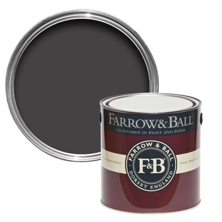 Vopsea maro mata 7 la suta luciu pentru interior Farrow and Ball Mostra Tanners Brown No. 255 100 ml