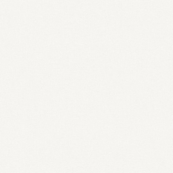 Tapet alb model uni din vinil Grandeco Panama White Wallpaper JF1301 10 ml x 0.53 ml