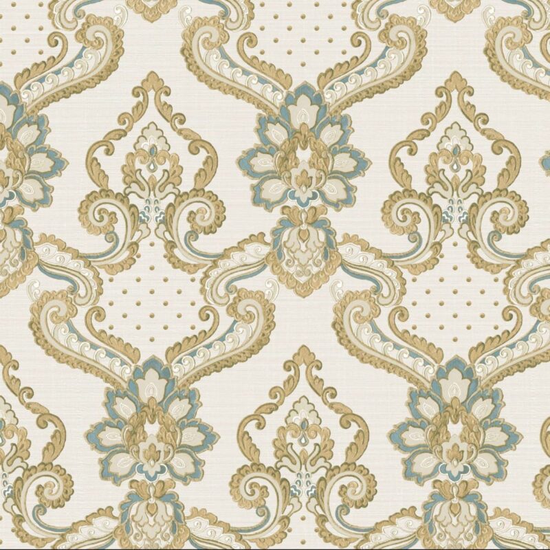 Tapet bej model clasic baroc lavabil Cristiana Masi Lusso 42506 1.06 ml x 10.05 ml - imagine 2