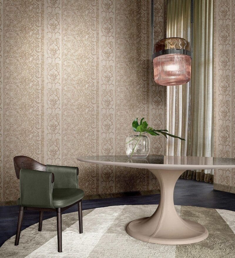 Tapet de lux din vinil greu Zambaiti Trussardi Wall Decor 5 Z21817 10 m x 0.70 m - imagine 3