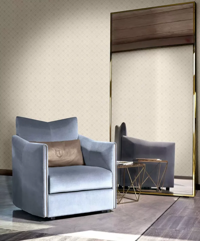 Tapet de lux din vinil greu Zambaiti Trussardi Wall Decor 5 Z21856 10 m x 0.70 m - imagine 2