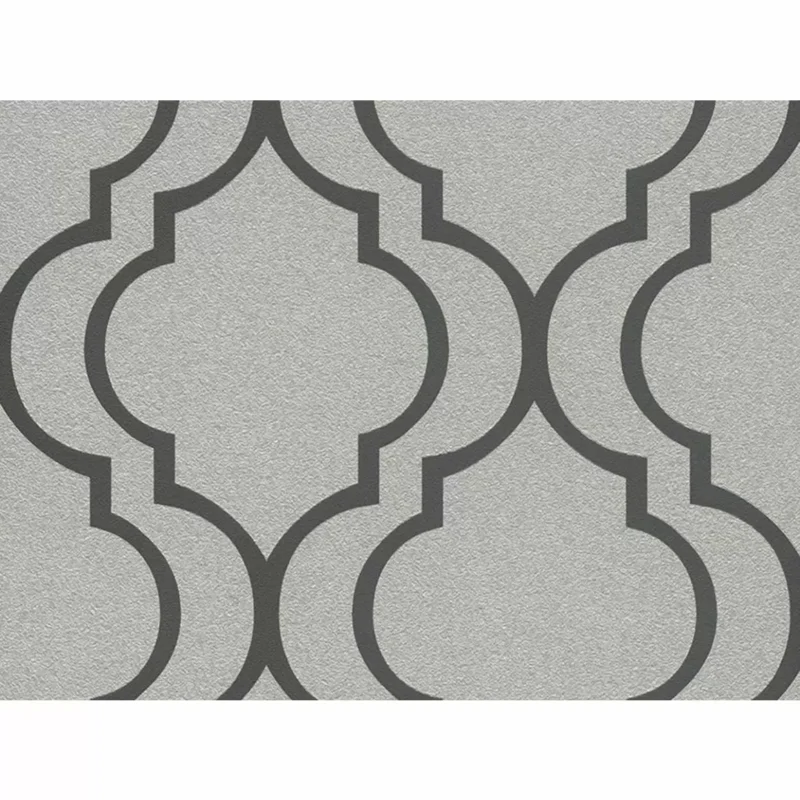 Tapet gri model geometric piatra geometric Zambaiti colectia Metropolis 2 cod Z21131