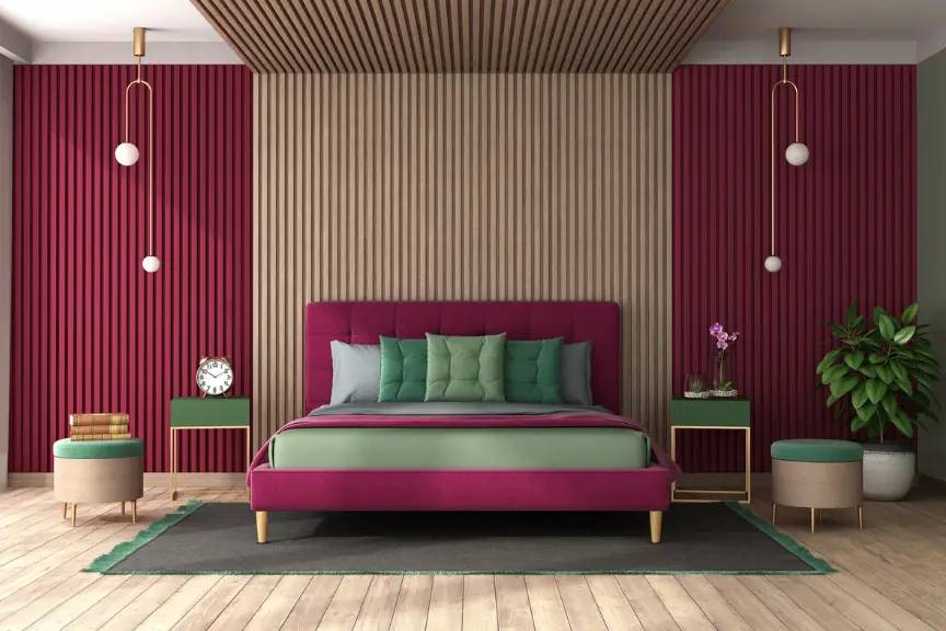 Cum să folosești culoarea magenta în designul interior