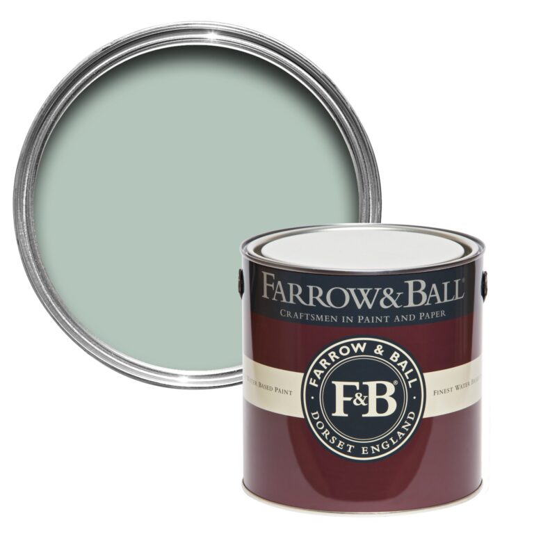 Vopsea aqua mata 7 la suta luciu pentru interior Farrow and Ball Mostra Teresa's Green No. 236 100 ml
