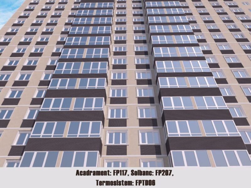 Termosistem decorativ FPTD06 50 500x2000x50 mm - imagine 2