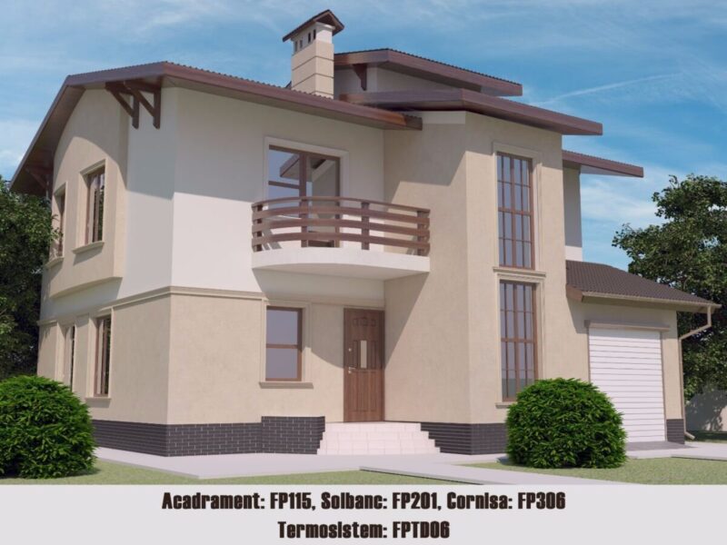 Termosistem decorativ FPTD06 40 500x2000x40 mm - imagine 4
