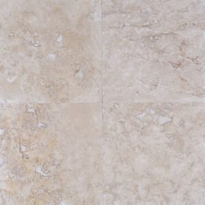 Travertin Blanco C C Placaj 40.6x40.6 1.2 Lustruit Chituit