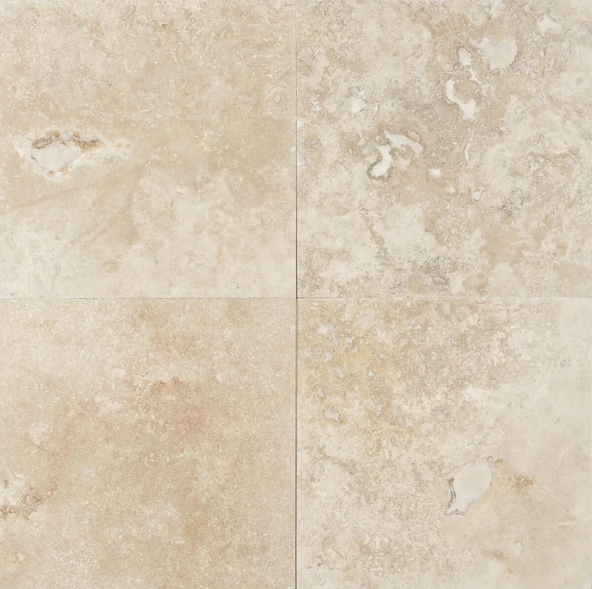 Travertin Blanco C C Placaj 40.6×40.6 1.2 Mat Chituit