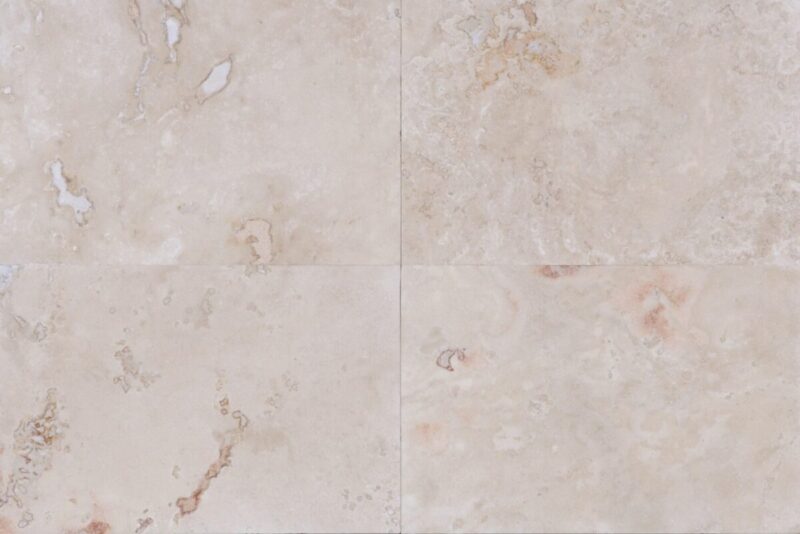 Travertin Blanco C C Placaj 45.7x30.5 1.2 Lustruit Chituit - imagine 2