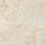 Travertin placaj bej Blanco C C, mat, chituit, 61×40.6 cm, grosime 1.2 cm