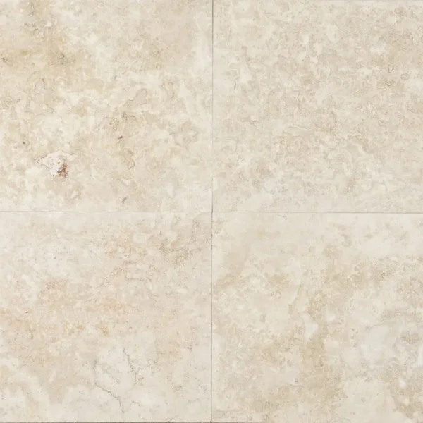 Travertin placaj bej Blanco C C, mat, chituit, 61x40.6 cm, grosime 1.2 cm