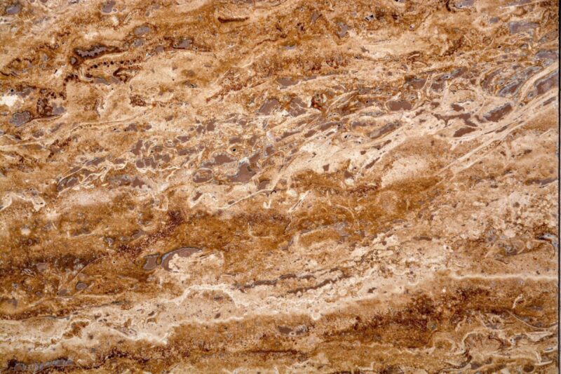 Travertin Legno placaj lustruit chituit, 30x30 cm, 1.2 cm - imagine 3
