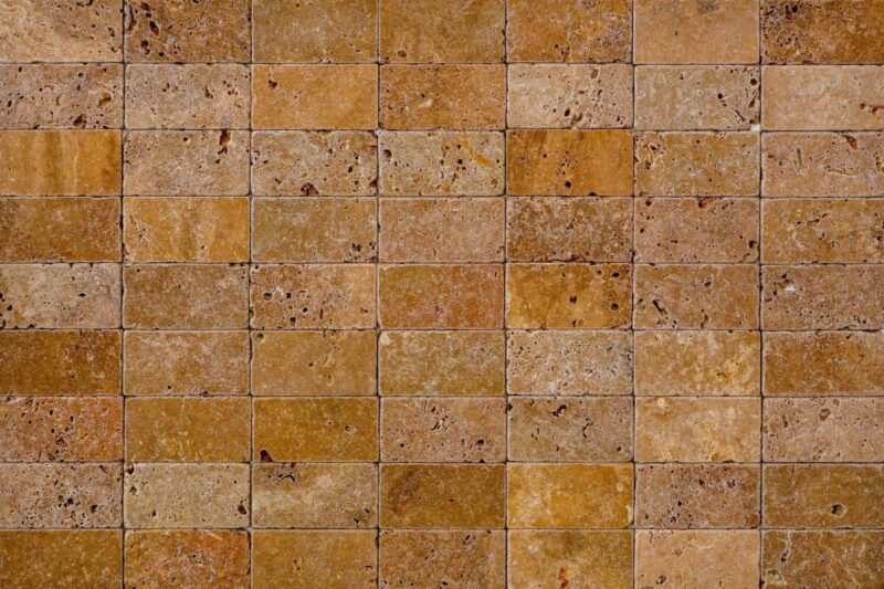Travertin Noche placaj antichizat, maro, 15x7.5 cm, 1 cm grosime - imagine 3