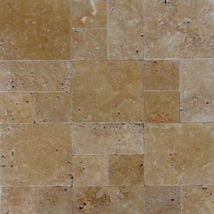 Travertin Noche C C Placaj French Pattern 3 Antichizat