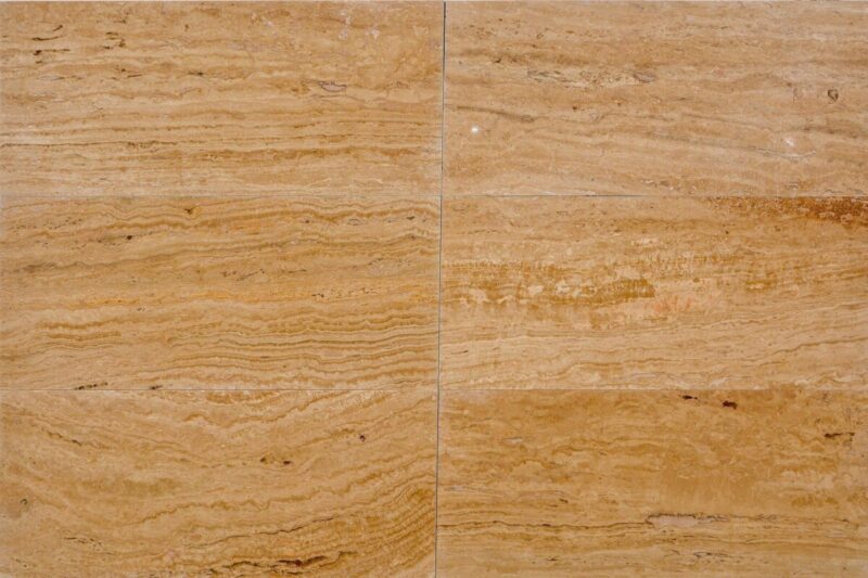 Travertin Romano Cream V C Placaj 60x30 1.2 Lustruit Chituit - imagine 3