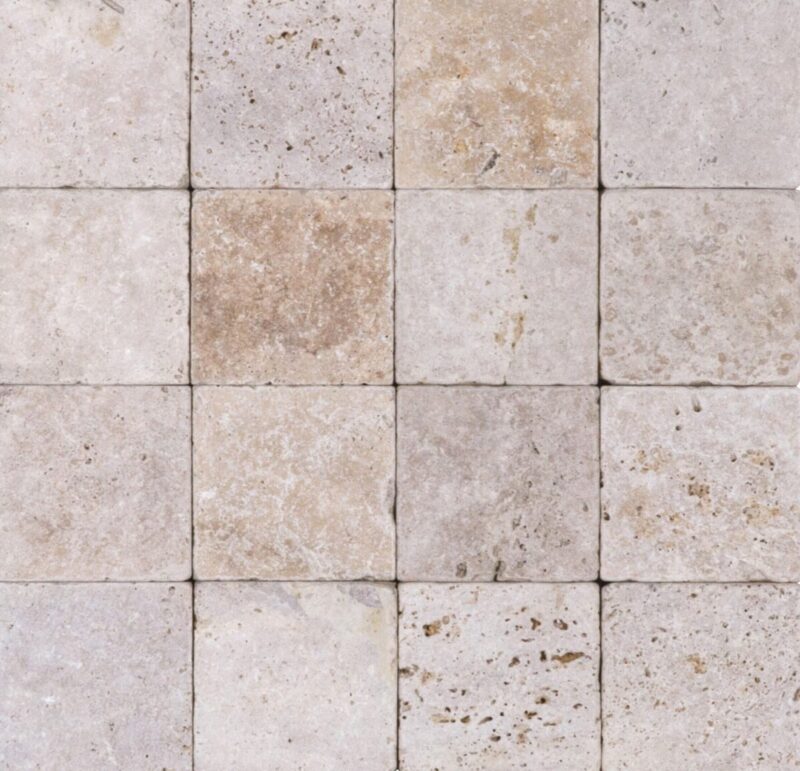 Travertin Rustic C C Placaj 15.2x15.2 3 Antichizat - imagine 2