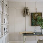 Vopsea alba mata 2 la suta luciu pentru interior Farrow and Ball Soft Distemper School House White No.291 5 Litri