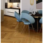 Parchet stejar, lac mat, Vibrance Herringbone, Barlinek,110x14x660 mm,1WC000041