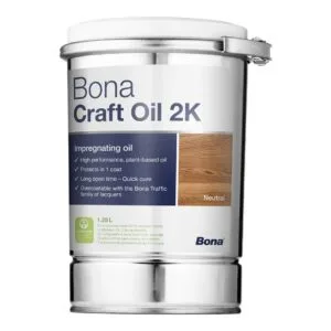 Ulei profesional cu intaritor, parchet, Bona Craft Oil 2K, 1.25 L