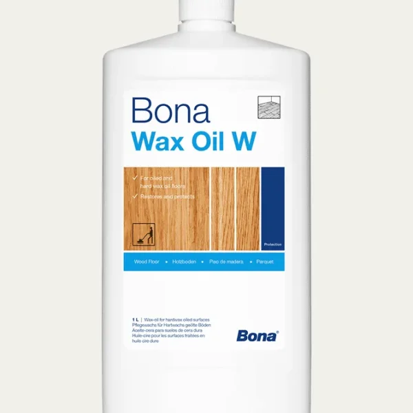 Ceara si ulei de intretinere parchet, Bona Wax Oil W, natural, 1L, WP615013100