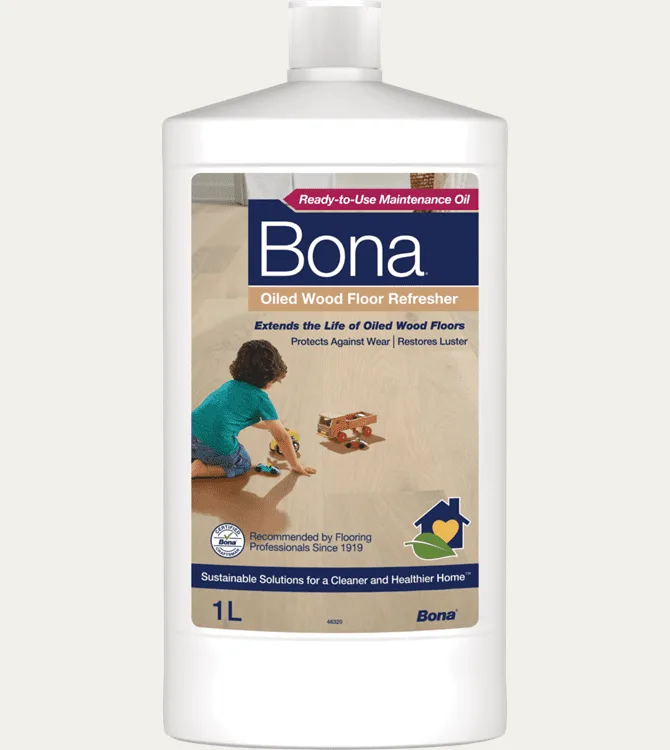 Bona Oil Refresher 1L, revigorare parchet uleiat natural, WP605013001