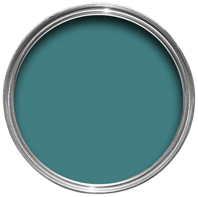 Vopsea verde mata 2 la suta luciu pentru interior Farrow and Ball Casein Distemper Vardo No. 288 2.5 Litri - imagine 2
