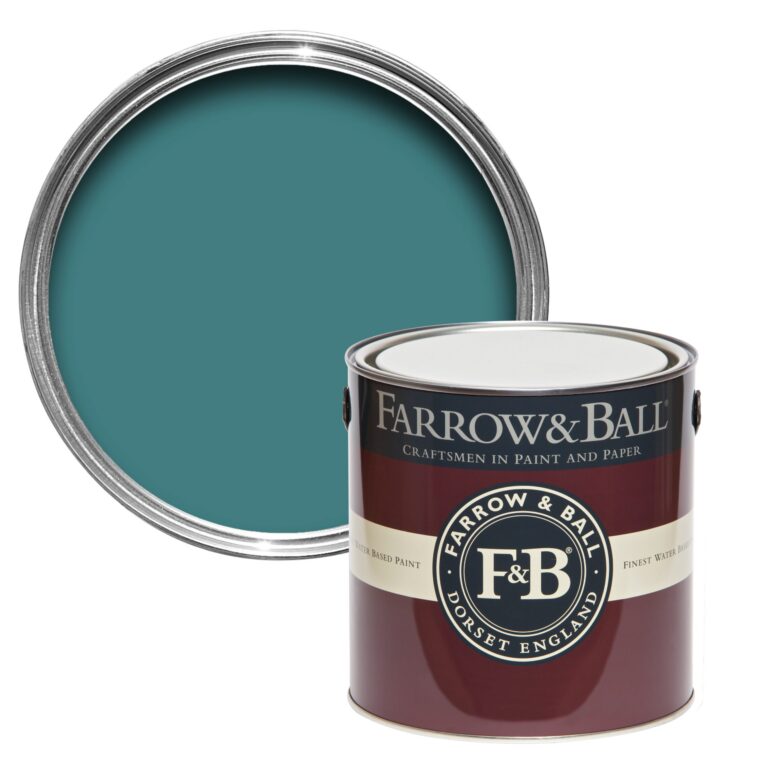Vopsea verde mata 7 la suta luciu pentru interior Farrow and Ball Mostra Vardo No. 288 100 ml