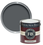 Vopsea ecologică neagră mată 7 la suta luciu pentru interior Farrow Ball Modern Emulsion Beetle Black No. G16 2.5 Litri