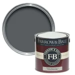 Vopsea ecologică neagră mată 7 la suta luciu pentru interior Farrow Ball Modern Emulsion Beetle Black No. G16 2.5 Litri