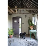 Vopsea ecologica taupe mata 2 la suta luciu pentru interior Dead Flat Farrow  Ball Joa's White No. 226 5L