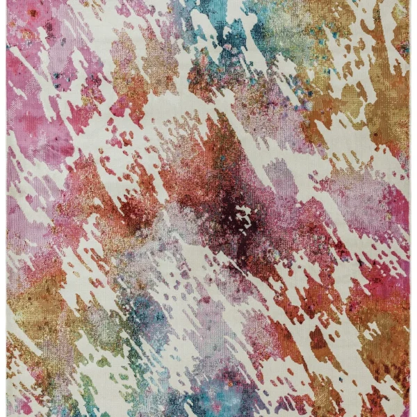 Covor din polipropilena model abstract Amelie Watercolour 7 mm 80x150 cm AMEL0801500005