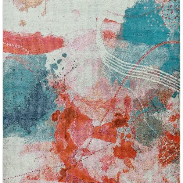 Covor din polipropilena model abstract Amelie Sundown 7 mm 80x150 cm AMEL0801500006